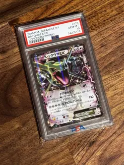 PSA 10 Rayquaza EX 2015 Promo (XY-Serie) Nr. #123 Japanese Pokemon Gem Mint Card - Image 1