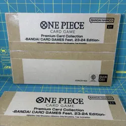 4x Lot One Piece UTA Premium Card Collection Bandai Fest 23-24 English New - Image 4