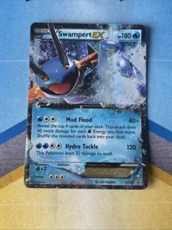 Swampert EX XY55 Promo Card Holo Pokemon TCG MP - Image 1
