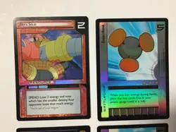 Mega Man TCG Lot Of 4 Foil Promo Cards 1P7, 1P2, 1P1, and 1P3 - Image 2
