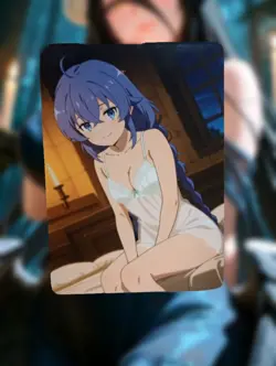 Roxy Greyrat Mushoku Tensei Anime Waifu Sexy Goddess Doujin Lewd Hentai Card - Image 1
