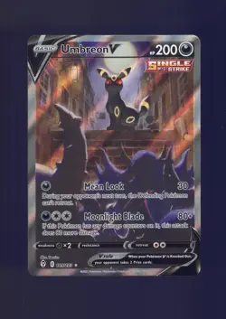 Pokemon TCG Umbreon V 189/203 Alt Art Evolving Skies Single Strike NM/M Card2021 - Image 1