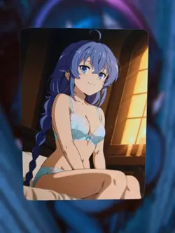 Roxy Greyrat Mushoku Tensei Anime Waifu Sexy Goddess Doujin Lewd Hentai Card - Image 1