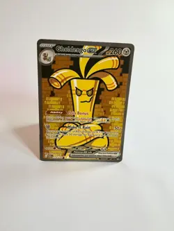 Gholdengo ex 252/182 Illustration Rare Pokemon Card SIR Paradox Rift Near Mint - Image 1