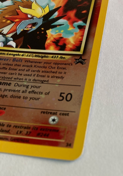 Entei black star promo 34 /53 pokemon card holo - Image 4