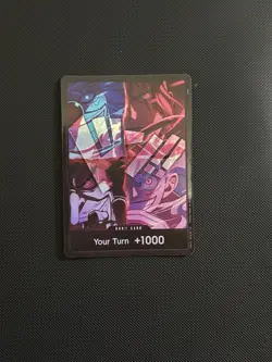 2025 ONE PIECE CCG 2ND ANNIVERSARY SET ENGLISH VER. DON!! CARD NM - Image 1