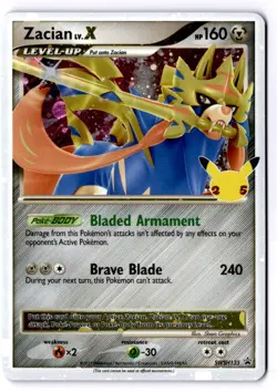 Zacian LV. X Promo SWSH: Sword & Shield Promo Cards SWSH135 LP - Image 1