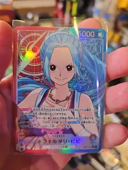 Nefeltari Vivi EB03-001 L Parallel Heroines Edition ONE PIECE Card Japanese NM - Image 1