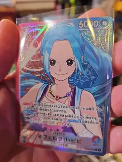 Nefeltari Vivi EB03-001 L Parallel Heroines Edition ONE PIECE Card Japanese NM - Image 2