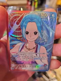 Nefeltari Vivi EB03-001 L Parallel Heroines Edition ONE PIECE Card Japanese NM - Image 3