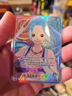 Nefeltari Vivi EB03-001 L Parallel Heroines Edition ONE PIECE Card Japanese NM - Image 4
