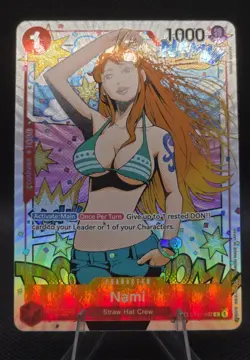 Nami Alternate Art Treasure Rare OP06 ST01-007 One Piece Card Eng Official TR - Image 2