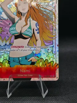 Nami Alternate Art Treasure Rare OP06 ST01-007 One Piece Card Eng Official TR - Image 5