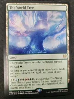 MTG *The World Tree X1* (MP) The List Reprints Magic the Gathering - Image 1