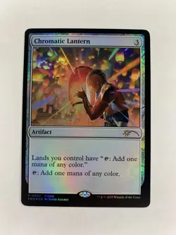 Chromatic Lantern - Foil - Pride Promo - Unique & Misc MTG Promo - Image 1