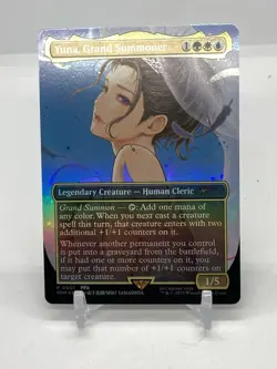 1x MTG Yuna, Grand Summoner FOIL Promo Final Fantasy Magic the Gathering - Image 1