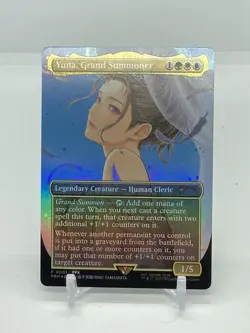 1x MTG Yuna, Grand Summoner FOIL Promo Final Fantasy Magic the Gathering - Image 3