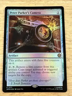 Peter Parker's Camera 171 MTG Marvel's Spider-Man Foil NM - Image 1