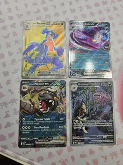 Pokemon Destined Rivals 4 Card LOT - Image 1