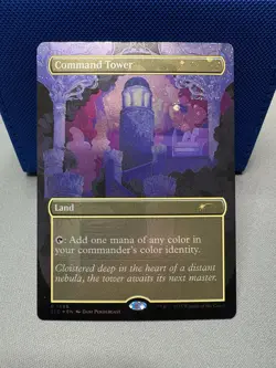 Command Tower (1496) (Galaxy Foil) Secret Lair Through The Wormhole - Image 1