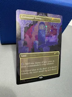 Command Tower (1496) (Galaxy Foil) Secret Lair Through The Wormhole - Image 2