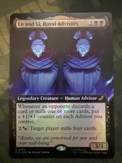 Lo and Li, Royal Advisors Extended FOIL MTG Avatar: TLA Nm/M - Image 1
