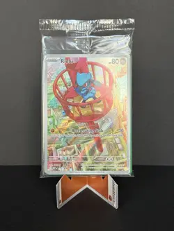 SEALED Pokemon TCG Riolu Black Star Promo Mega Evolution Lucario ETB - Image 1