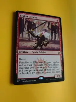 Legion Loyalist GK1 goblin soldier rare Magic the Gathering Card. - Image 3
