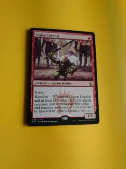 Legion Loyalist GK1 goblin soldier rare Magic the Gathering Card. - Image 4