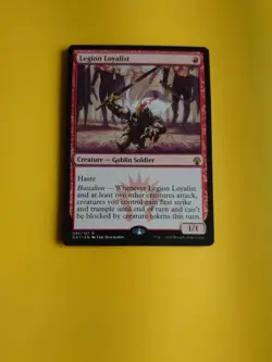 Legion Loyalist GK1 goblin soldier rare Magic the Gathering Card. - Image 5