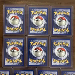 Shadowless Pokemon Base Set Lot Of 10 - Charmander, Charmeleon & More! (NM- LP) - Image 3