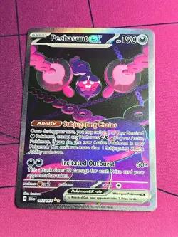 Pecharunt EX # 093/064 Shrouded Fable Special Illustration Pokemon NM/MINT - Image 1