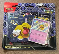 Lot Of 2 - Pokemon Paldean Fates Tech Sticker Collection Greavard Maschiff - Image 2