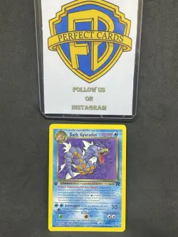 POKEMON ROCKET 1 EDIZIONE DARK GYARADOS NONHOLO 25/82 LP ITA - Image 1
