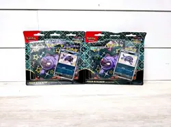 Pokemon Paldean Fates Tech Sticker Collection - Maschiff (Lot of 2) - Image 1
