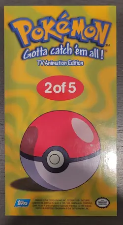 1999 Topps Pokemon TV Animation Series 1 Oversized Tin Topper Squirtle 2 of 5 - Image 2