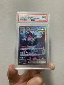 2024 Pokemon Temporal Forces Walking Wake 205/162 SIR PSA 9 MINT - Image 5