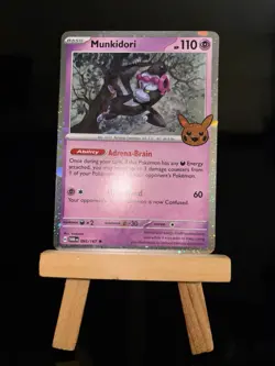 MUNKIDORI - 95/167 2024 Trick Or Trade Halloween NM - Cosmos Holo Rare Pokemon - Image 4