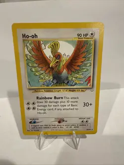Pokemon 2001 Neo Revelation Ho-Oh 18/64 Unlimited English Played - Image 1