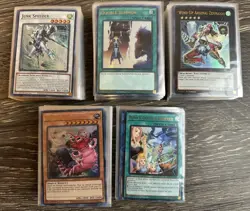 YUGIOH 215 Card Lot ALL HOLO Foil (1996, 2020) - Image 1
