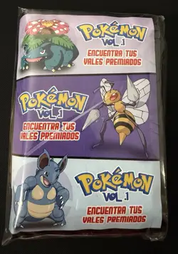 Pokemon (Peruvian) Booster Pack Boxes Lot of 3 Sealed Packs - Image 4