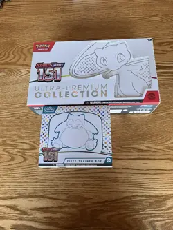 Opened Pokemon 151 Ultra Premium Collection And ETB No Packs Every Thing Else - Image 1