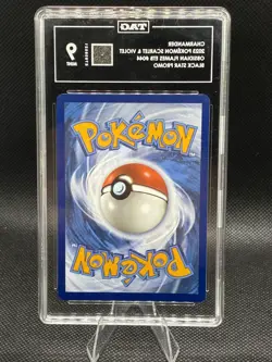 Pokemon Charmander # 044 EBT Black Star Promo Obsidian Flames IR TAG 9 Mint - Image 2