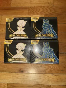 Pokemon TCG Mega Evolution ETB Gardevoir & Lucario Bundle! Factory Sealed - Image 5