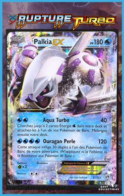 Carte Pokemon Palkia EX 31/122 XY09 XY Rupture Turbo FR XY9 - Image 1