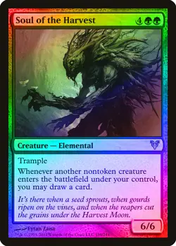 Soul of the Harvest FOIL Avacyn Restored PLD Green Rare MAGIC CARD ABUGames - Image 1