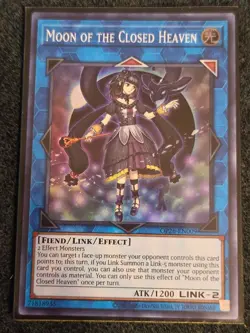 1x Yu-Gi-Oh! Moon Of The Closed Heaven - OP26-EN009 - Super Rare - NM - Image 1