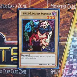 1x Three-Legged Zombies - Super Rare - LCYW-EN226 - Unlimited - LP - Image 1