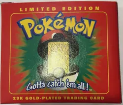 1999 Pokemon Limited Edition TOGEPI 23K Gold-Plated Trading Card (SEALED) Red - Image 5
