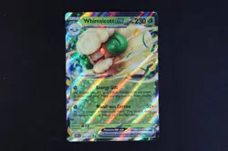 Whimsicott ex 005/086 Holo Shiny Pokemon TCG Card White Flare 2025 NEAR MINT - Image 1